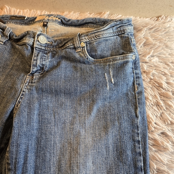 Kut From The Same Kloth Celine Slouchy Boyfriend Jeans Size 14 - Picture 7 of 16